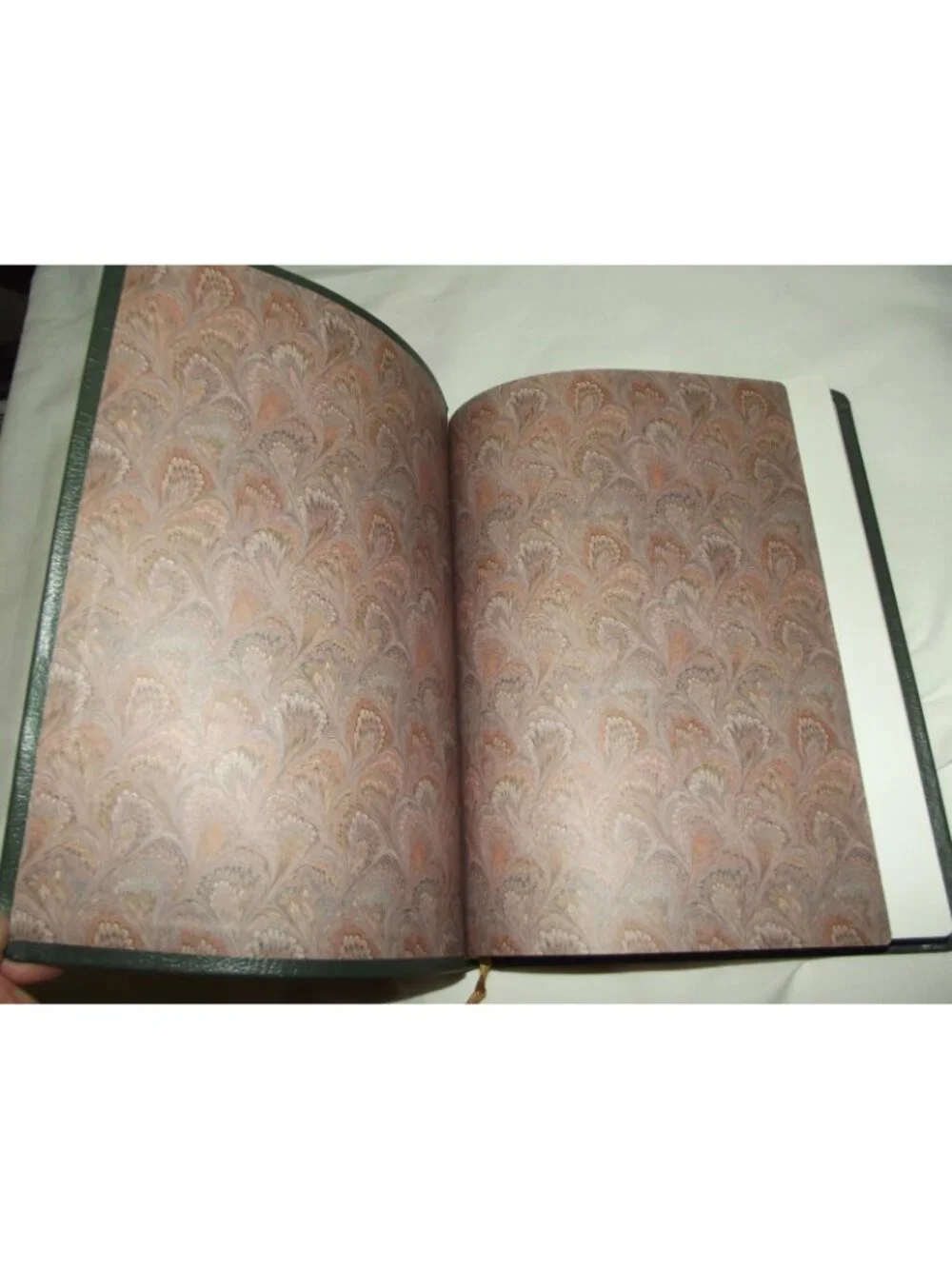 God Calling Journal By Two Listeners AJ Russell Leather Bound Green Barbour Book